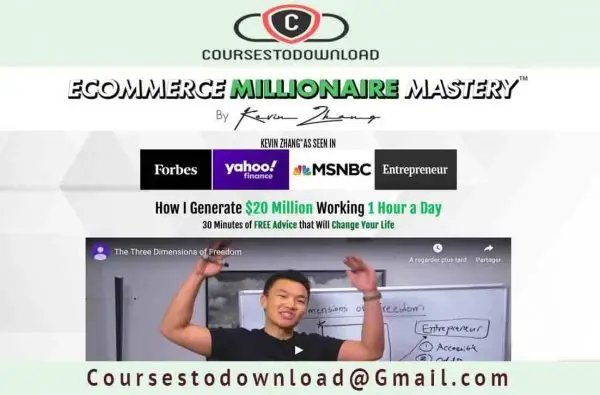Kevin Zhang – Ecommerce Millionaire Mastery