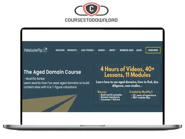 Mushfiq Sarker – The Aged Domain Course Download