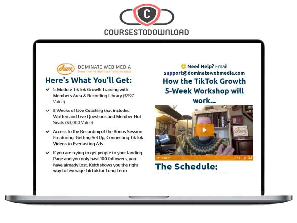 Keith Krance – TikTok Growth Training Download