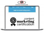 Jon Morrow – Content Marketing Certification Download