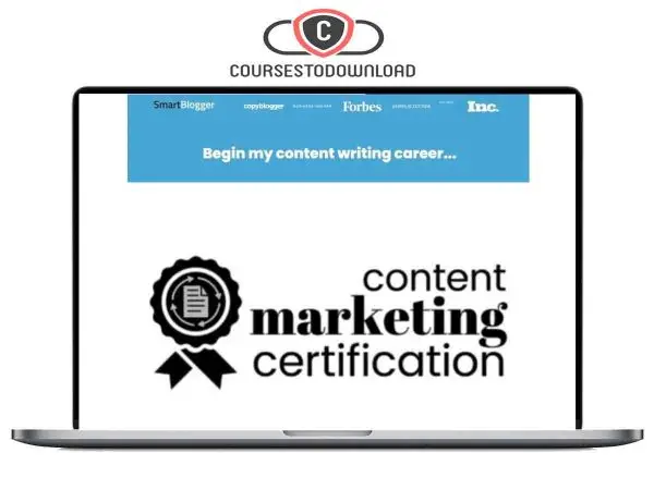 Jon Morrow – Content Marketing Certification Download
