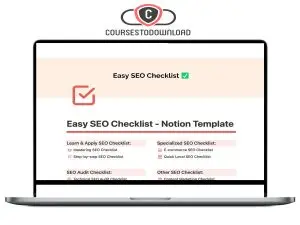 easy seo checklist notion - Easy SEO Checklist - Notion Template