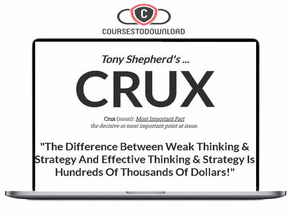 Tony Shepherd - CRUX Blueprint - Get My Brand-New Coaching Blueprint Download