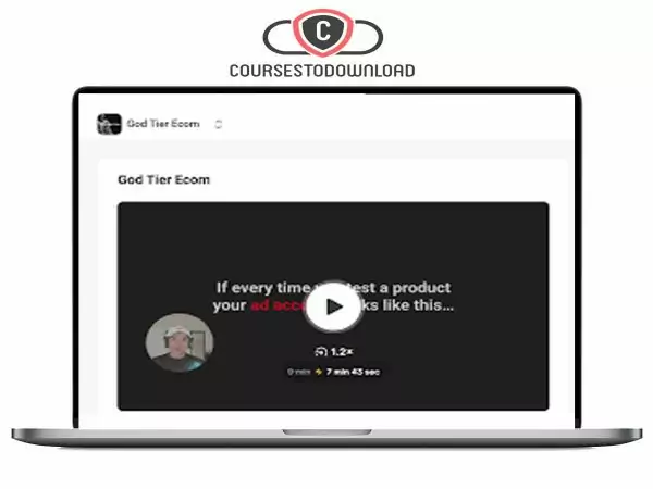 Anthony Camacho - God Tier Ecom (09.2025) Download