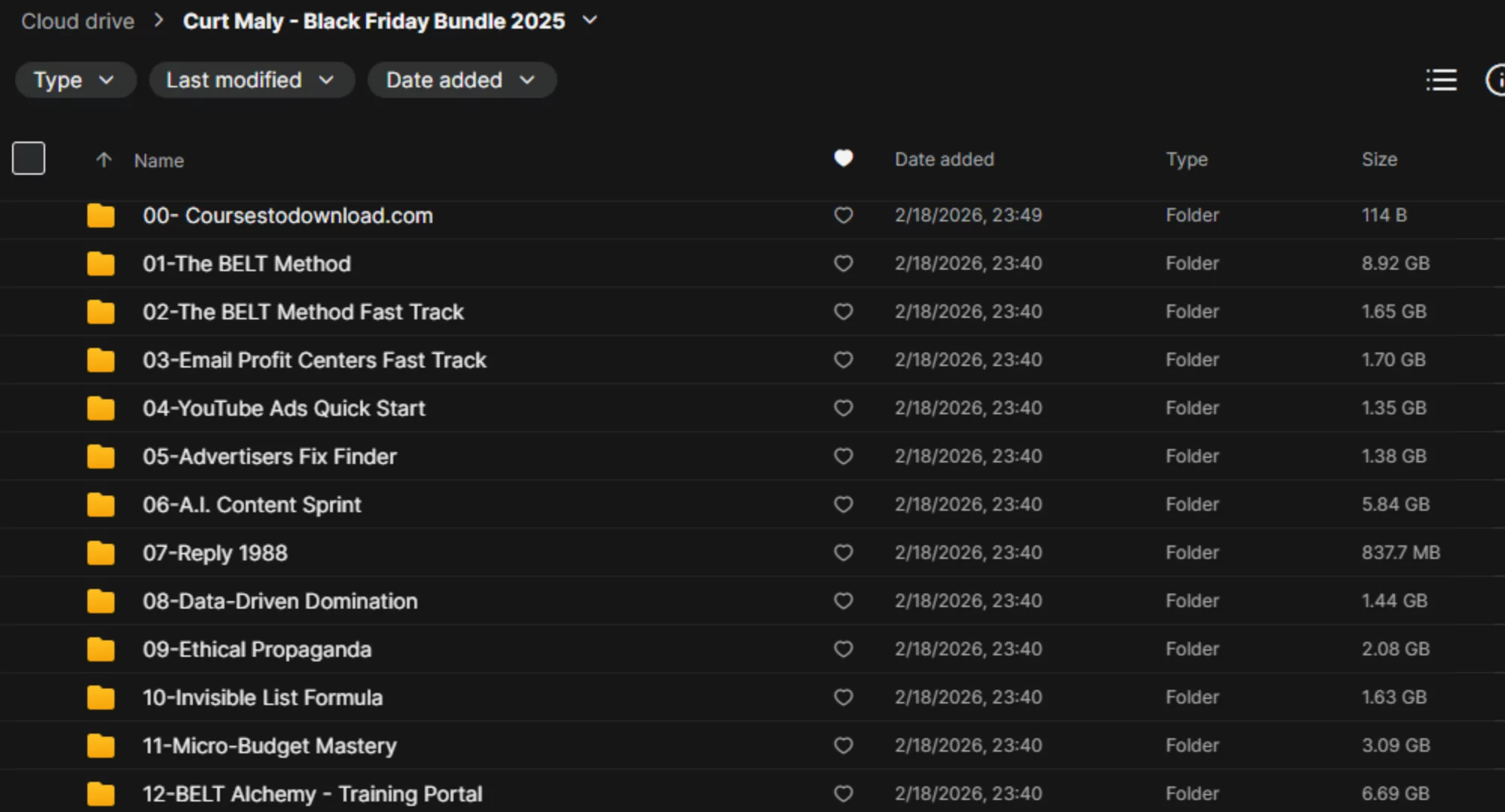 Curt Maly - Black Friday Bundle 2025