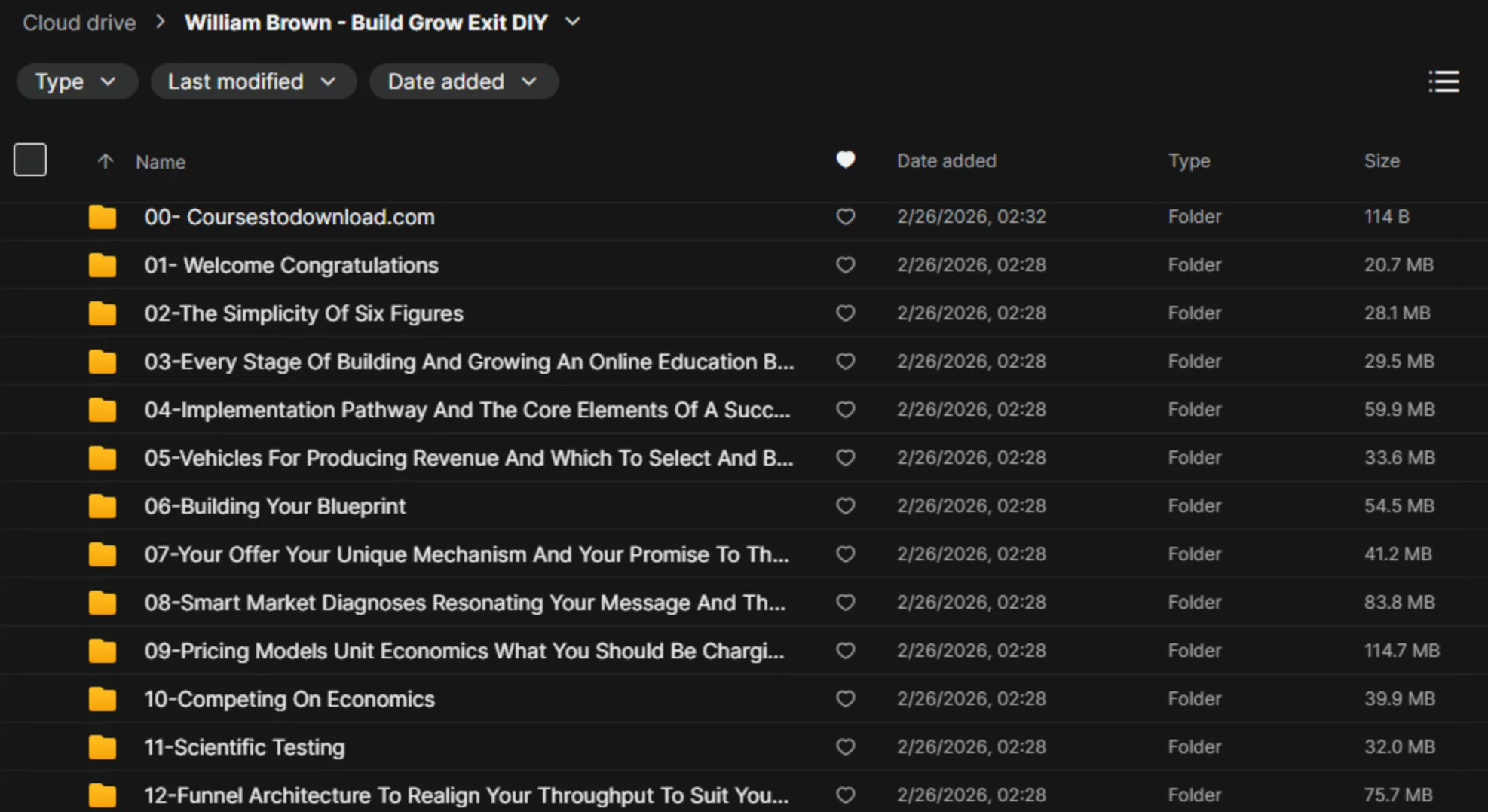 William Brown - Build Grow Exit DIY