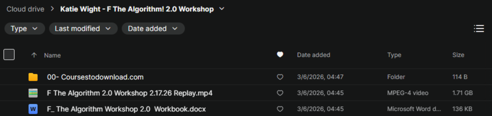 Katie Wight - F The Algorithm! 2.0 Workshop